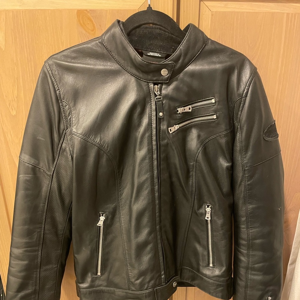 Spidi leather moto jacket